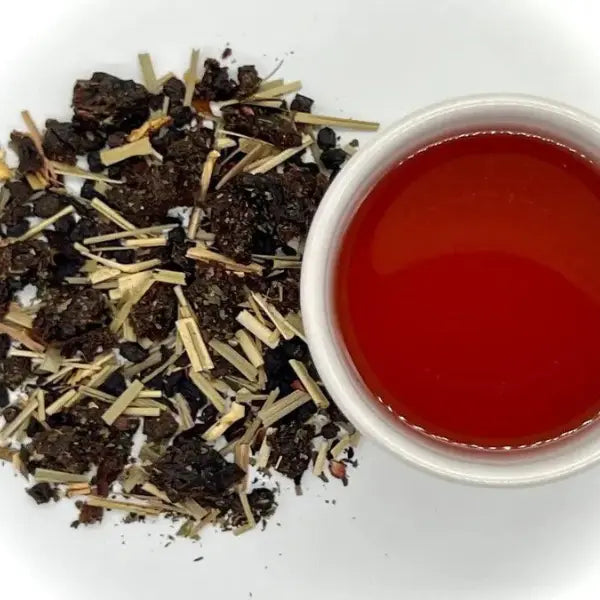 Sleepy Plum Tea - Herbal Tea - Compostable Tea Bags Dragon Girl Tea