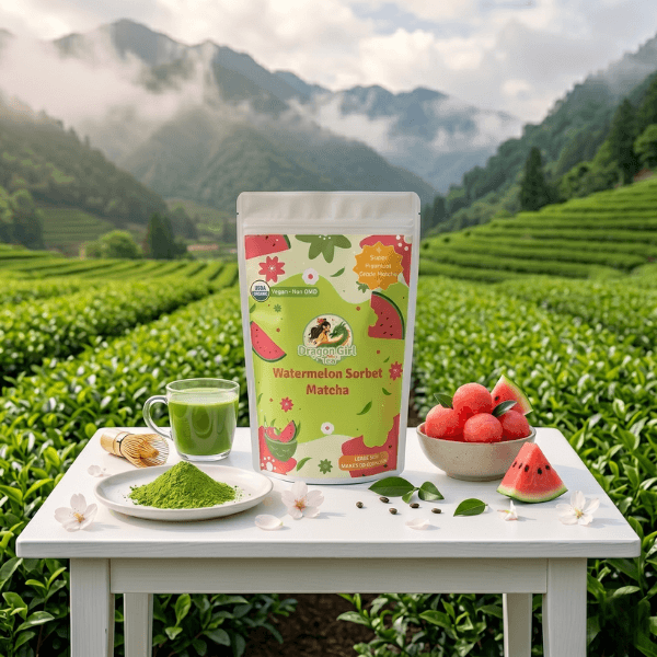 Watermelon Sorbet Matcha - Large Size Dragon Girl Tea