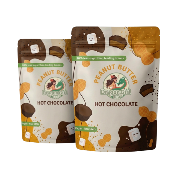 Peanut Butter Hot Chocolate, 2-pack — Dragon Girl Tea