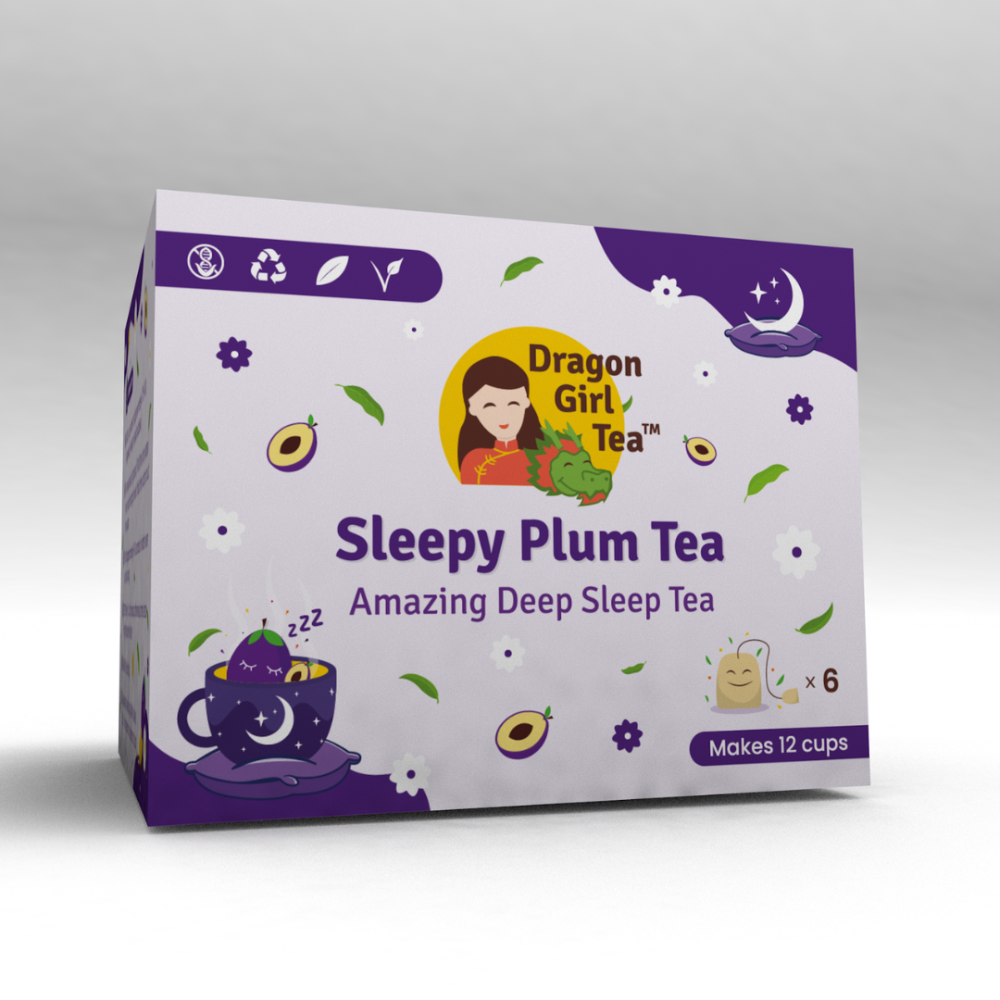 Sleepy Plum Tea - Compostable Tea Bags - Caffeine Free 2025
