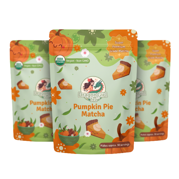 Pumpkin Pie Matcha, 3-pack — Dragon Girl Tea