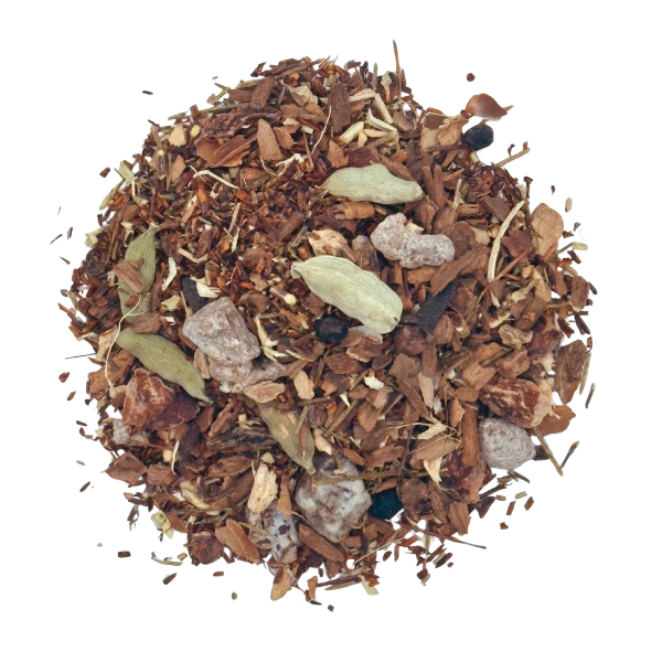 Caffeine-free Rooibos Chai loose-leaf herbal blend with cardamom and spices — Dragon Girl Tea