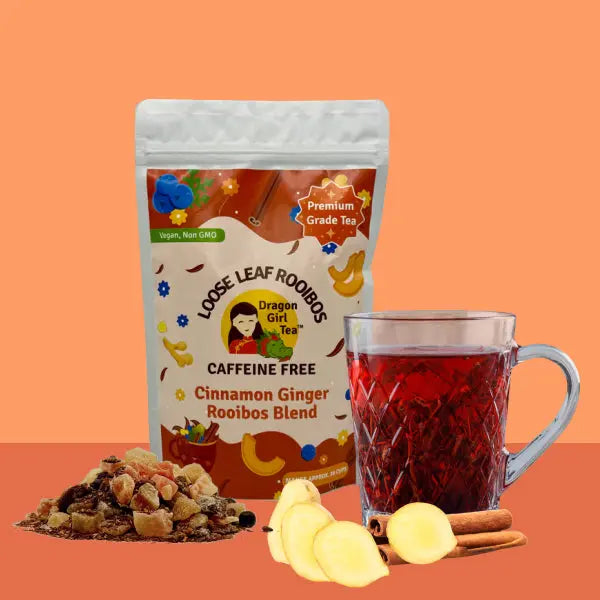 Cinnamon Ginger Rooibos - Herbal Loose Leaf Tea – World of Dragon Girl
