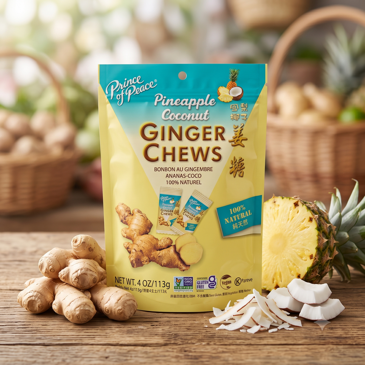 Ginger Chews Dragon Girl Tea