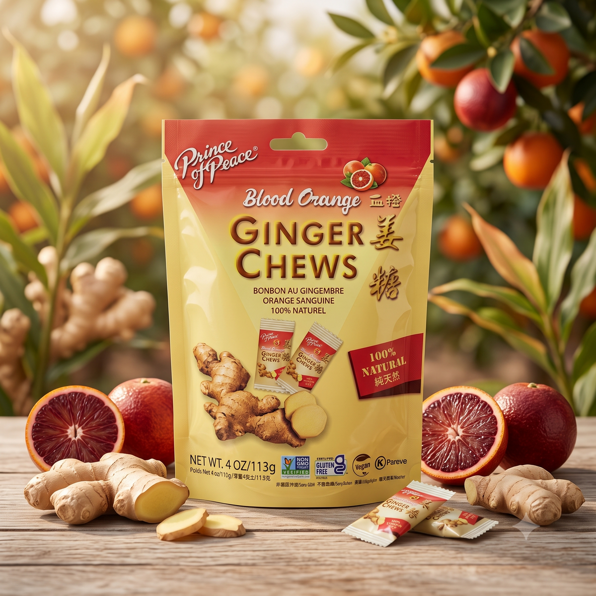 Ginger Chews Dragon Girl Tea