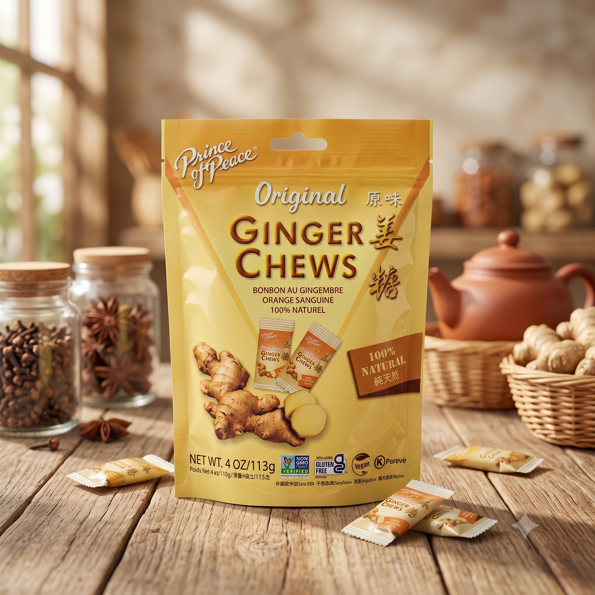 Ginger Chews Dragon Girl Tea