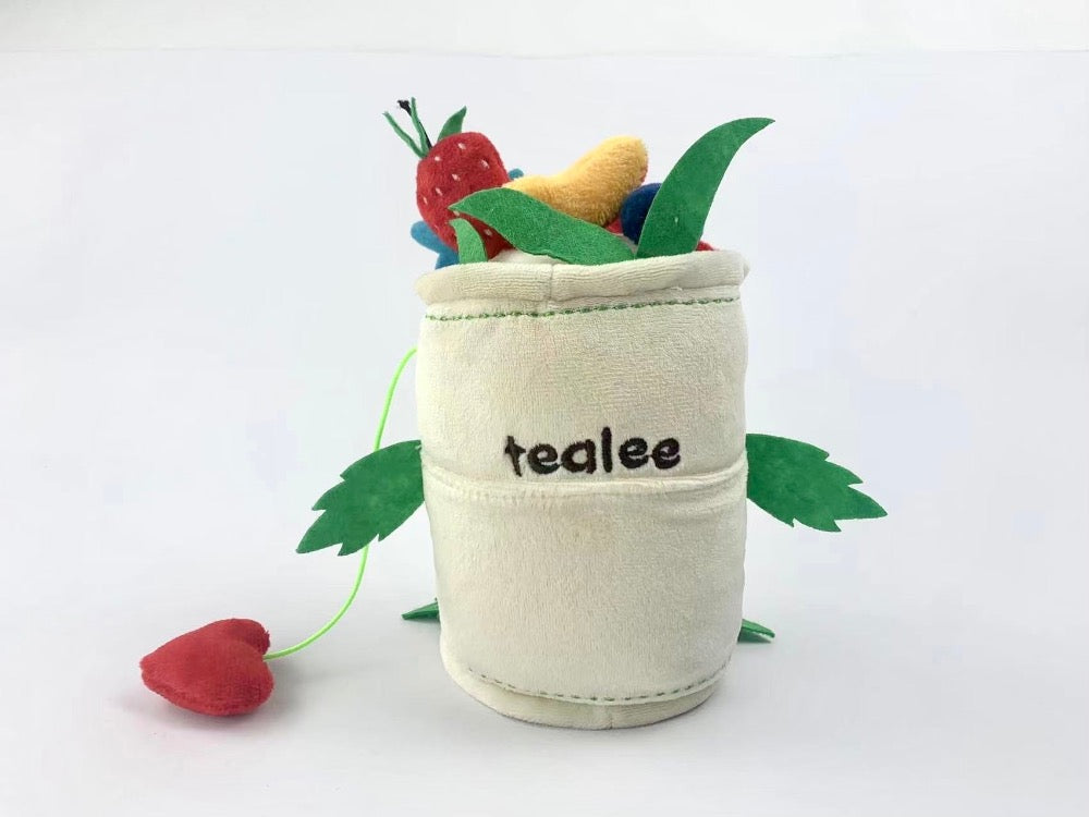 Tealee the Teabag Plushie Dragon Girl Tea