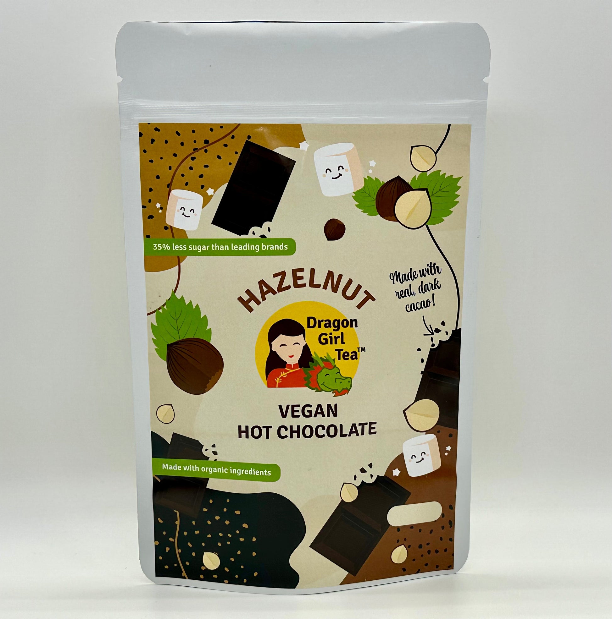 Vegan Hazelnut Hot Chocolate