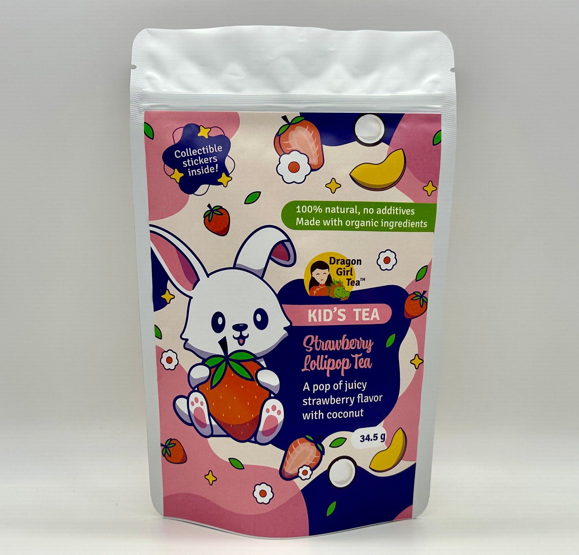 Strawberry Lollipop - Kid's Tea - Caffeine Free