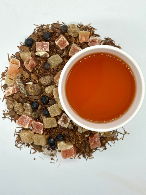 Cinnamon Ginger Rooibos (Organic Ingredients) - Loose Leaf - Caffeine Free 2025