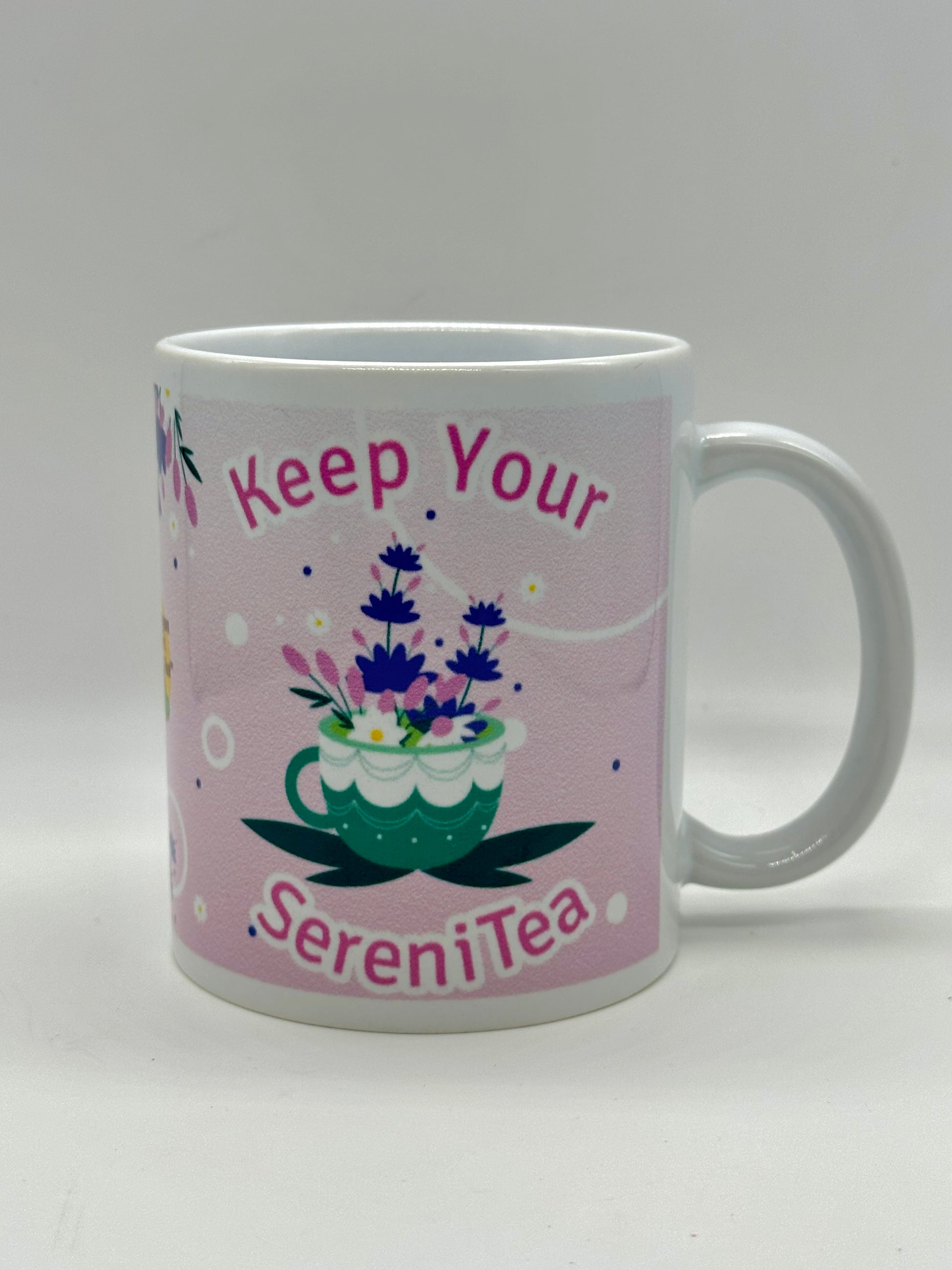 Dragon Girl Tea Mugs - Ceramic
