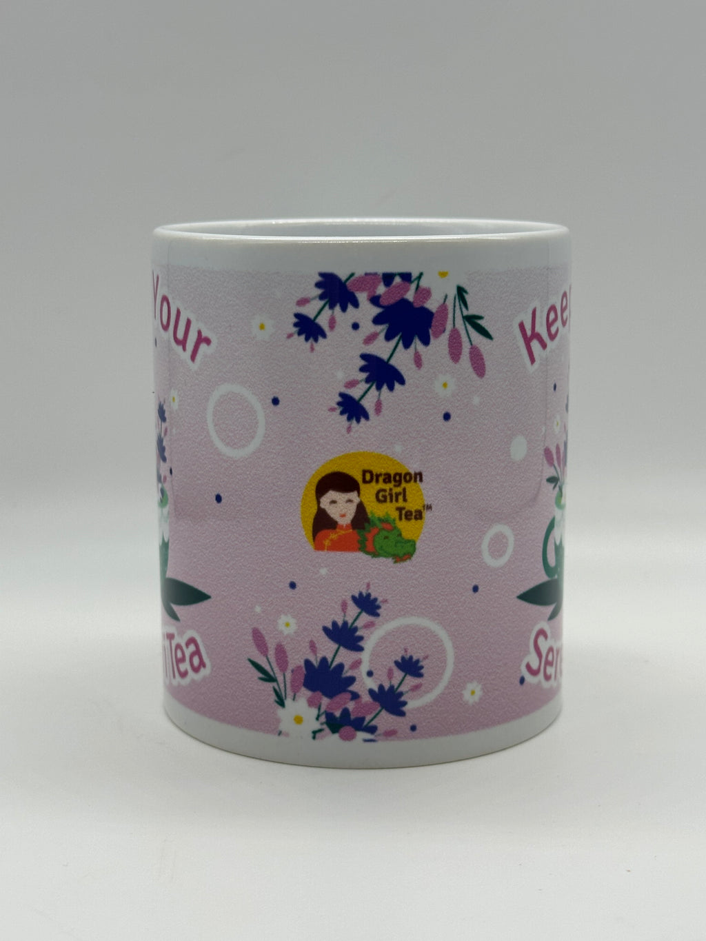 Dragon Girl Tea Mugs - Ceramic