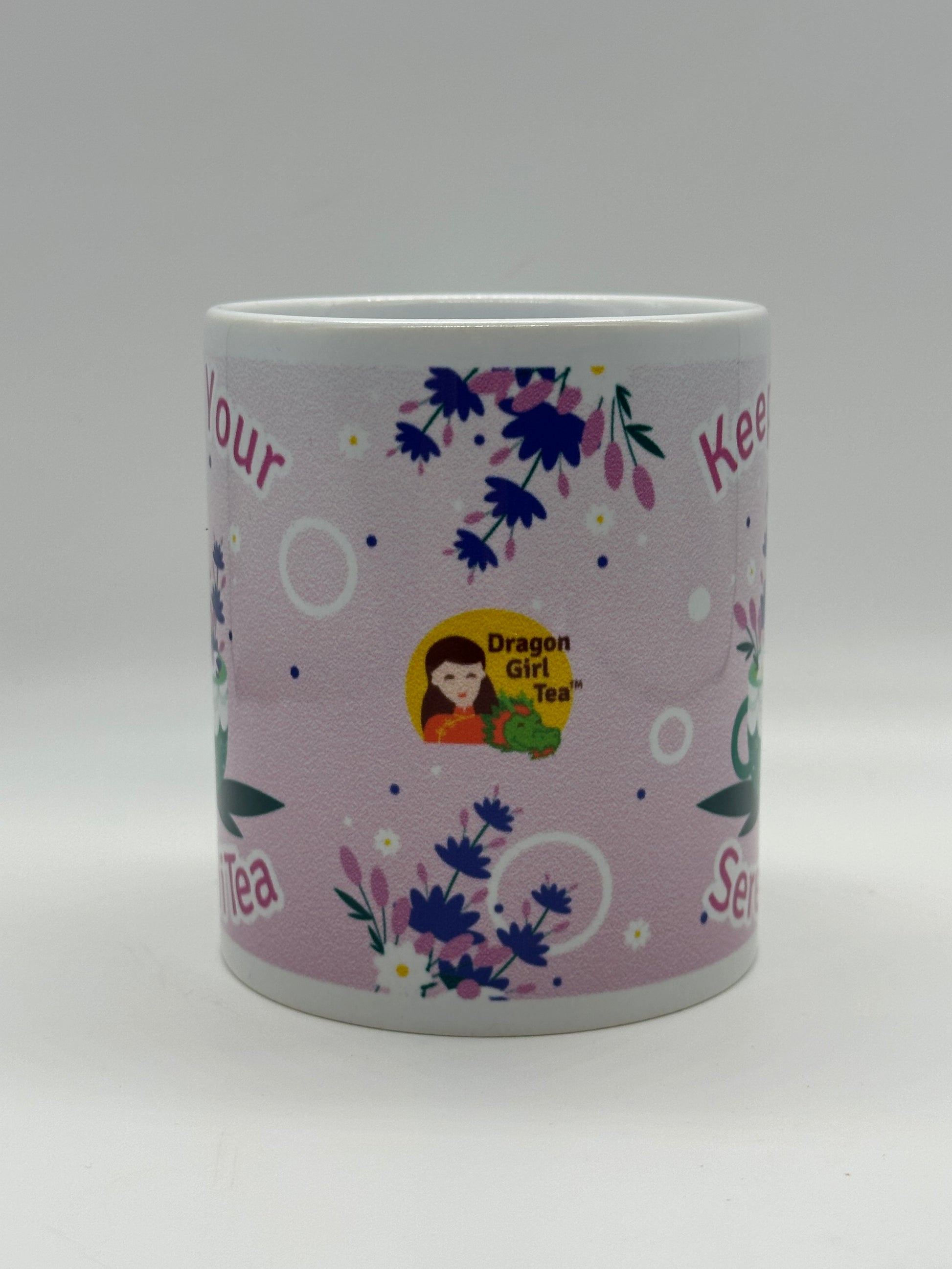 Dragon Girl Tea Mugs - Ceramic