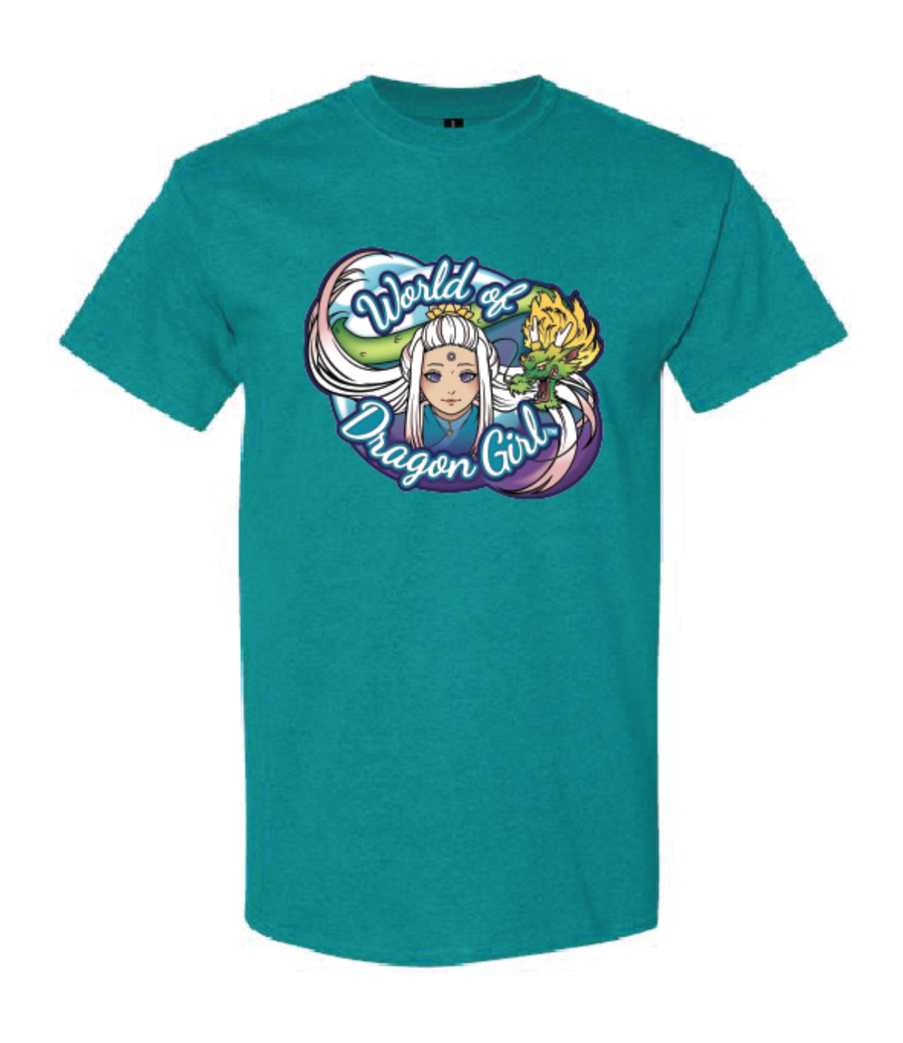 World of Dragon Girl Logo T-Shirts