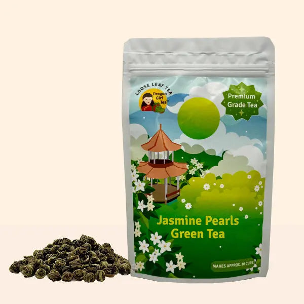 Jasmine Green Tea - Loose Leaf Dragon Girl Tea