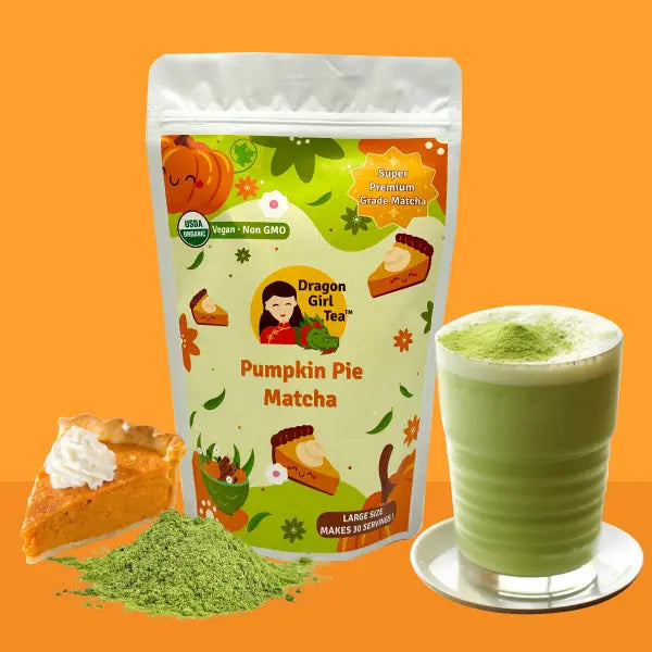 Pumpkin Pie Matcha - Large Size Dragon Girl Tea