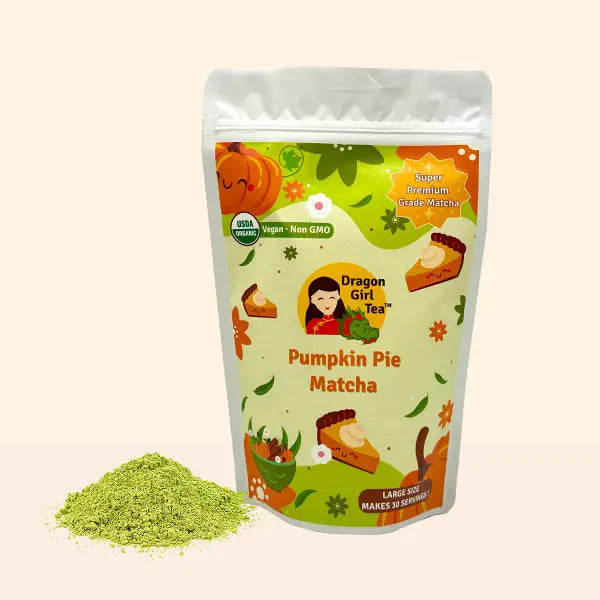 Pumpkin Pie Matcha - Large Size Dragon Girl Tea