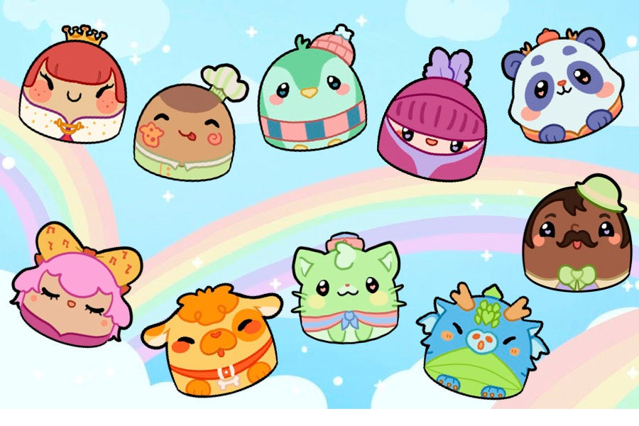 Yum Drop Bunch Prints