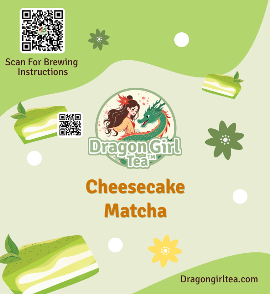 Cheesecake Matcha - Large Size Dragon Girl Tea