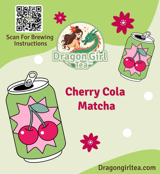 Cherry Cola Matcha - Large Size Dragon Girl Tea