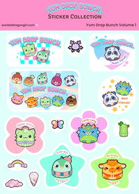 Yum Drop Bunch Sticker Collection