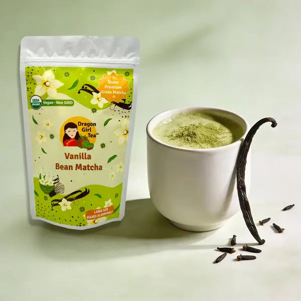 Vanilla Bean Matcha - Large Size Dragon Girl Tea