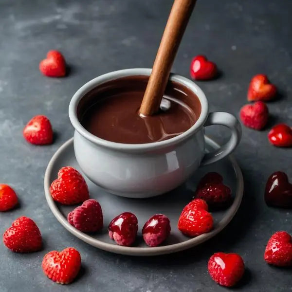 Strawberry Dubai Hot Chocolate Dragon Girl Tea